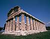 Ceres-templet. Paestum ruinerne  Paestum (Poseidonia) Italien Europa  Romerriget, sevrdigheder