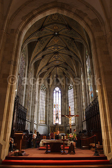 Bratislava. Alteret i Sankt Martins Kathedral i Bratislava; ; Bratislava; Slovakiet; ; ; 