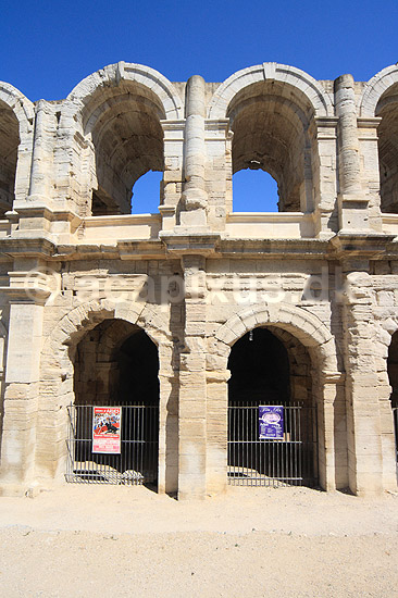 Amphiteateret i Arles; ; Arles / Provence; Frankrig; ; ; Arena of Arles, romerriget, romersk, Roman amphitheater, UNESCO list of World Heritage Sites