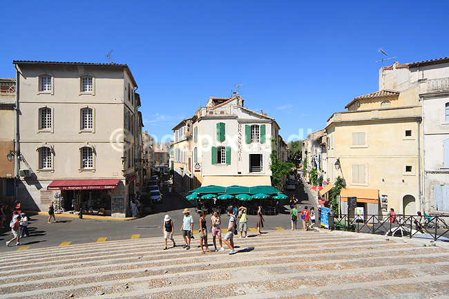 Arles. Gader i den gamle bymidte i Arles; ; Arles / Provence; Frankrig; ; ; 