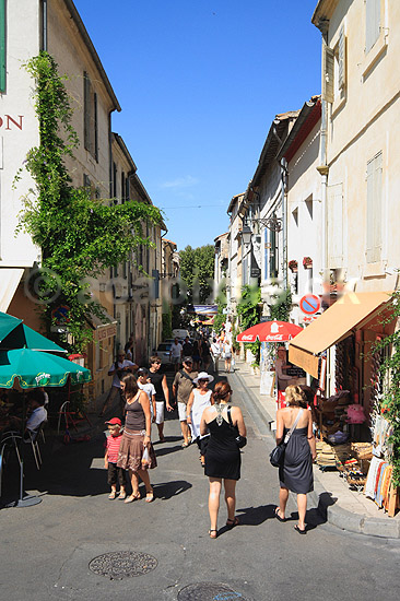 Arles. Gader i den gamle bymidte i Arles; ; Arles / Provence; Frankrig; ; ; 