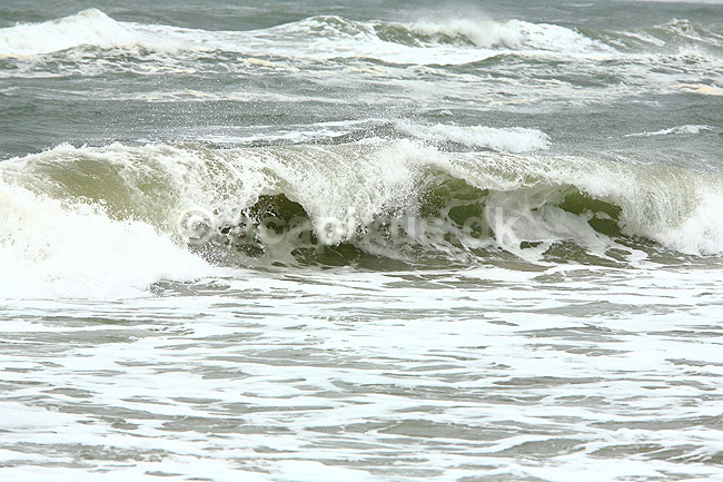 Vesterhavet. B�lger og br�nding ved Klim Strand; ; Klim Strand / Klim; Danmark; ; ; Vesterhav, Vesterhavet, Skagerak, Jammerbugten