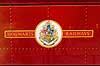 Hogwarts . Hogwarts Railways damplokomotivet p� perron 9 3/4  Warner Bros. Studio Tour London / Watford England  Sev�rdigheder Harry Potter, film, filmindustri, filmkullisser