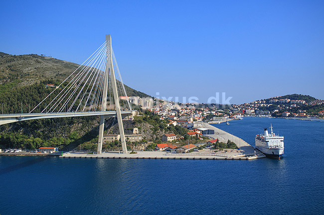 Dubrovnik. Franjo Tudjman Bridge; Dubrovnik Bridge; ; Dubrovnik; Kroatien; ; ; Croatien