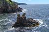 L�vehovederne. L�vehovederne nedenfor Hammerhus Slotsruin  Bornholm Danmark  Sev�rdigheder Turistattraktion