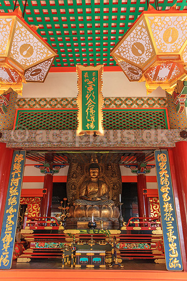 Kiyomizu-dera. Budda statue i Kiyomizu-dera templet; ; Kiyomizudera / Kyoto; Japan; Asien; ; templer, buddisme, buddhism, buddistisk
