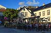 Stavanger. Cafeg�ster p� HansenHj�rnet p� Skagenkaien i Stavanger  Skagenkaien / Stavanger Norge   Cafe, turisme