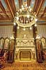 St Steven hall. St. Steven hal, St. Stephen's Hall, Szent Istvan-terem, i Buda borgen p� den vestlige Buda-side af Donaufloden i Budapest  Buda Castle / Budapest Ungarn  sev�rdigheder 