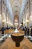 Notre Dame i Paris. Notre Dame - det restaurerede hovedskib  Ile de la Cite / Paris Frankrig   Religion, kristendom, Notre Dame Cathedral, 6 Parvis Notre-Dame - Place Jean-Paul II, 75004 Paris, France. Kirker, domkirker, katedral, katedraler