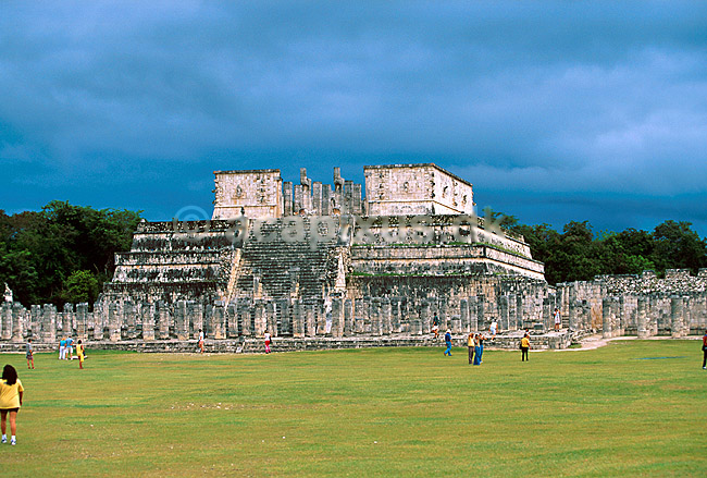 Templo de Chac-Mool. Maya ruiner ved Chich�n Itz�.; ; Chich�n Itz�, Yucat�n; Mexico; Nord Amerika; ; 
