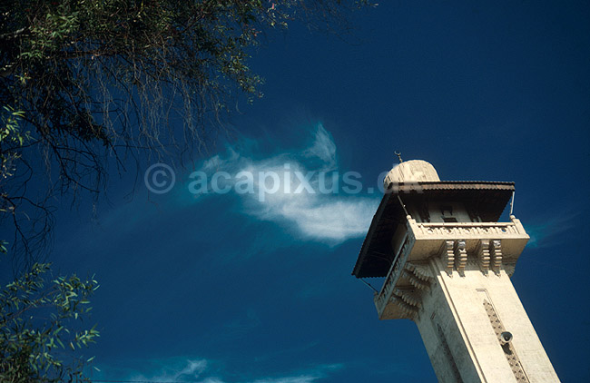Minareten af moske i Luxor; ; Luxor; Egypten; Afrika; ; 