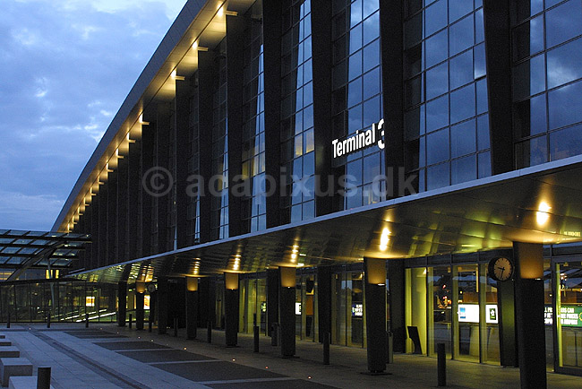 Terminal 3 i Kastrup Lufthavn; ; Kastrup Lufthavn / K�benhavn; Danmark; ; ; transport lufthavne