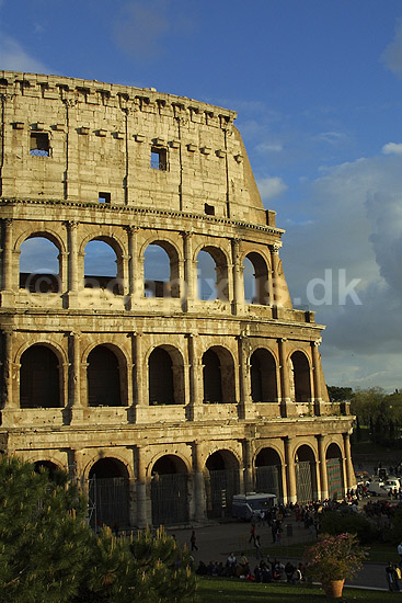 Colosseum. Colosseum i Rom; ; Rom; Italien; Europa; ; romerriget, gladiatorkampe, turistseværdigheder, teatre, Colosseo, Coloseum